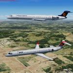 FSX/P3D Bombardier CRJ-900 FSX Native Pack 4