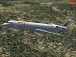 CRJ 700 Lauda Air Textures