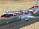 FS2004/FSX Convair CV-240 VBF CA-18 Western Airlines Textures