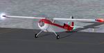 FS2004
                  Cessna 195 OH-CSC Real livery 