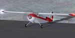 FS2004
                  Cessna 195 OH-CSC Real livery 