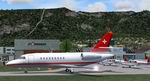 FS2004                  Dassault Falcon 2000 TAG Aviation Textures only