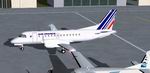 FS2004                   Saab 340B Air France Textures only