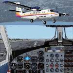 FS2002
                  Project Globe Twotter DHC6-300. First Air 