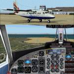 FS2004
                  Project Globe Twotter DHC6-300. British Airways (Loganair) 