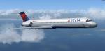 Delta Airlines New Colors MD-88 Package