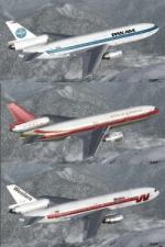 FSX/P3D McDonnell Douglas DC-10-30 Multi Livery package 2