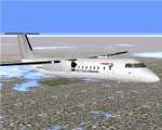 Brymon
                  Airways DeHavilland Dash 8-311 ver3 White Tail Livery