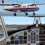 FS2004                   Project Globe Twotter DHC6-300 Malaysia Airlines.