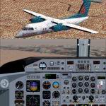 FS2004
                  PAD Dehavilland Dash8-Q202 America West Express N447YV &
                  United Express N454YV Package.