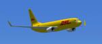 Boeing 737-800 DHL Textures