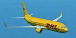 FSX Boeing 737-800 DHL Textures.