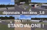 Standalone Version 3.0 of Five FSX Terrains Around Dijon, France, Improved or New