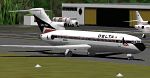 FS98/FS2000
                  Delta Airlines Boeing 727-232