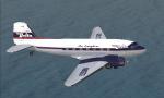 FSX/P3D Douglas DC-3 Delta Air Freighter textures