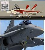 FSX/P3D Boeing F/A - 18C Hornet Package v18.3