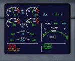 Reworked ECAMS Gauge for the FSX Default A321