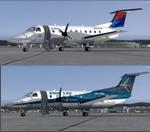 FSX/P3D 3/4 Embraer EMB-120 Delta Connection and Embraer House twin package.
