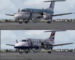 FSX/P3D 3/4 Embraer EMB-120 KLM Excel and British Airways twin package