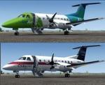 FSX/P3D 3/4 Embraer EMB-120 GoAir Citylink and US Air Express twin package