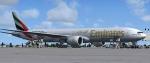FSX Emirates B777-31H 1000th with VC