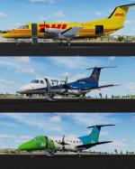 P3D/FSX Embraer Emb 120 Multi Livery Package