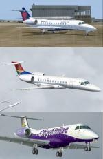 FSX/P3D Embraer ERJ-135 FSX Pack 1