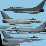 FS2004/2002
                  Eurofighter Minimal Collection.