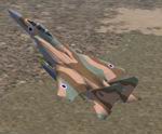 Israeli
                  Air Force F-15I for FS2000 - textures only