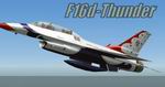 FS2004
                  F16d Thunderbirds Textures only