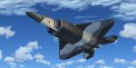 FSX Arctic Aggressor Iris F-22A Rapto Textures