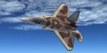 FSX MiG 29  Style Agressor Scheme Iris F-22A Raptor Textures