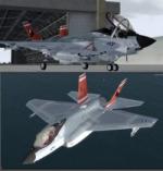 P3D/FSX Lockheed Martin F-35C Lightning II VF31 Tomcatters Package