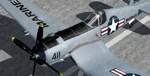 FSX Native F4U-6, AU-1, F4U-7 Corsair Package