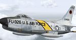 North
                  American F-86D & panel for FS2000
