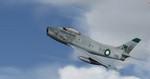 FSX/P3D/FS2004 SectionF8 F-86E Pakistan Air Force Package