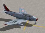 FS2004
                  North American F-86F Sabre 52 Sqn "Galos" Portuguese Air Force
                  textures only