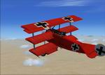 FSX
                  Fokker Dr1 Triplane"The Red Baron"