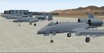 FS2004 
                  USAF A-10's for Davis-Monthan AFB