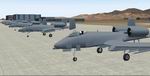 FS2004 
                  USAF A-10's for Davis-Monthan AFB