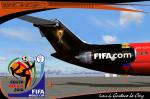 DC9-30 Sky Simulation FIFA World Cup Trophy Textures