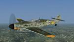 Bf109G_10
                  painted in Erick Hartmann's colors from the JG2
