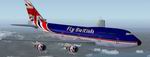 FSX
                  Boeing 747-400 Fly British Textures only
