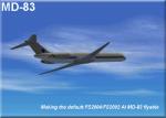 FS2004/FSX MD83 Made Flyable