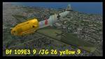 CFS3
                  Bf 109E-3 9./JG 26 Fw Otto Jaros yellow 9 Battle of Britain