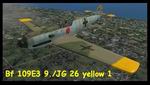 CFS3
                  Bf 109E-3 9./JG 26 yellow 1 Attack in the West spring 1940 