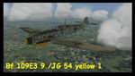 CFS3
                  Bf 109E-3 9./JG 54 yellow 1 Battle of Britain summer 1940 Paintscheme