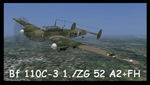 CFS3
                  Bf 110C-3 1./ZG 52 A2+FH
