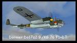CFS3
                  FS Dornier Do17z2 9./KG 76 F1+ET.