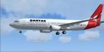 FSX
                  Qantas Boeing 737-838, registration VH-VXH, "Warrnambol".
                  Textures only
